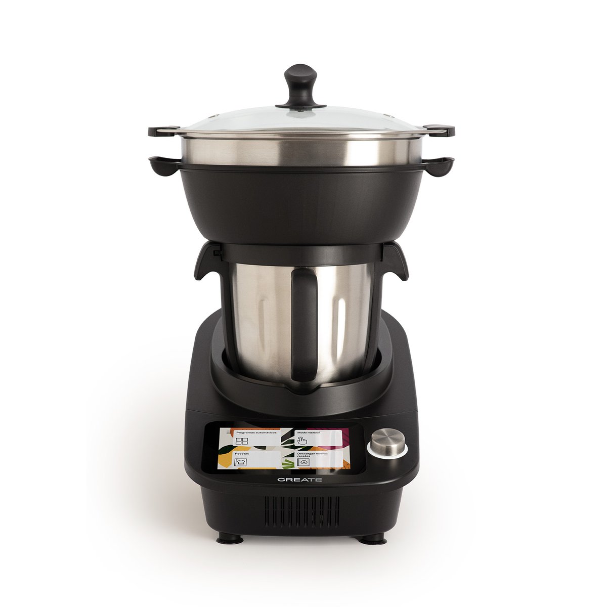 Robot de cuisine CHEFBOT TOUCH PRO CONNECT couleur unique, CREATE