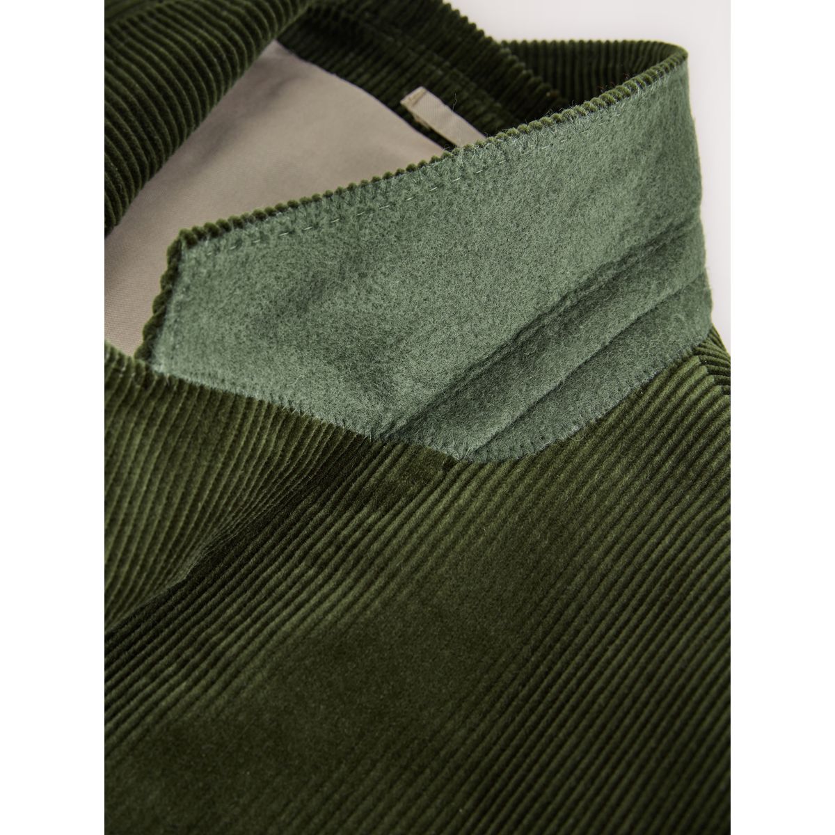 Veste de costume en velours côtelé pontoglio signature vert olive, NEXT