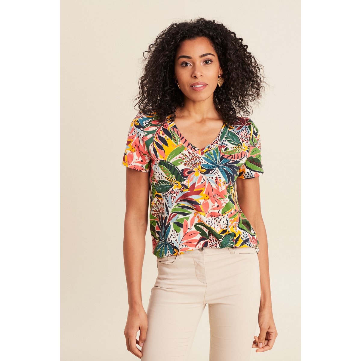 T-shirt manches courtes bleu ciel, BREAL