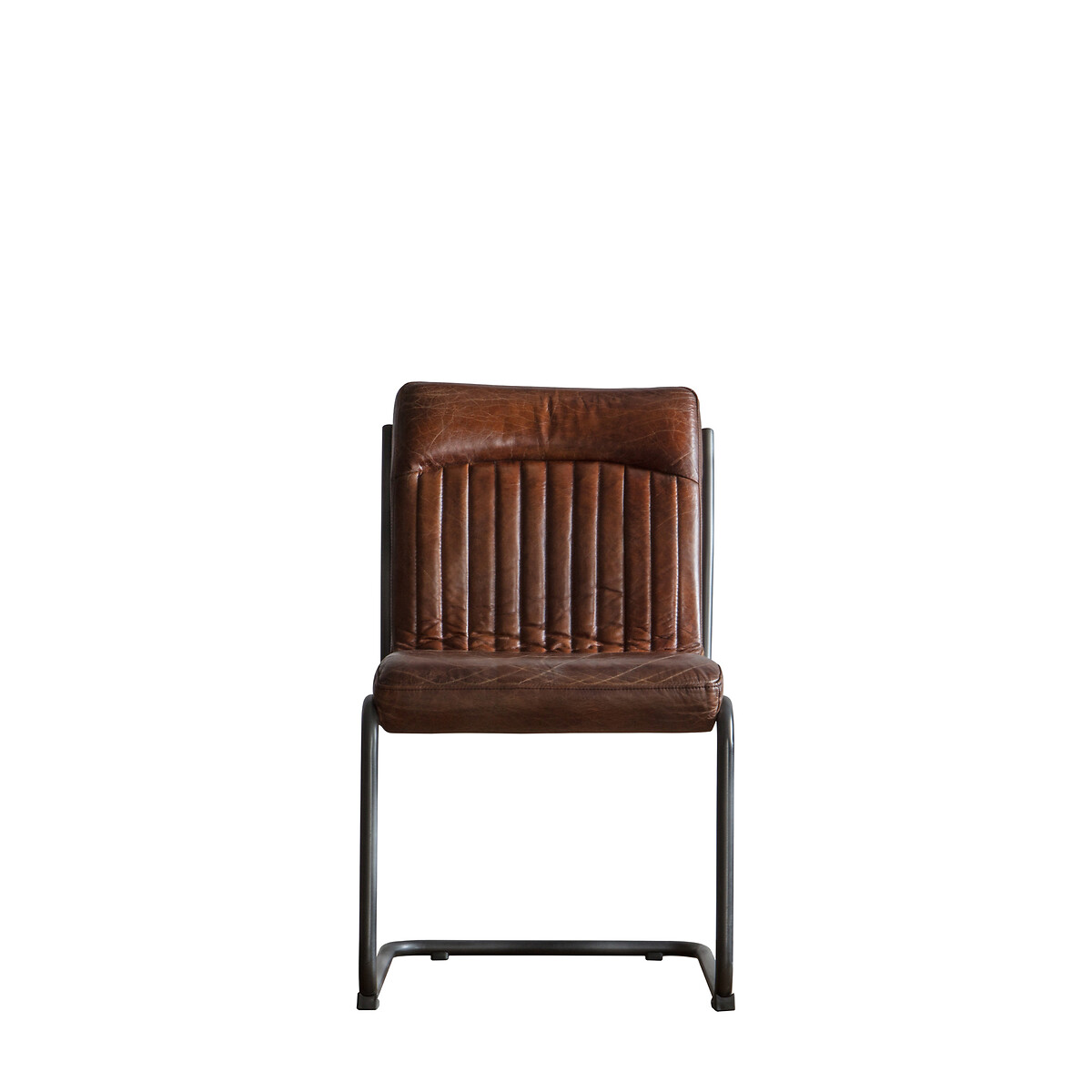 Carrie Antique Quilted Leather Dining Chair brown , ÉDITÉ