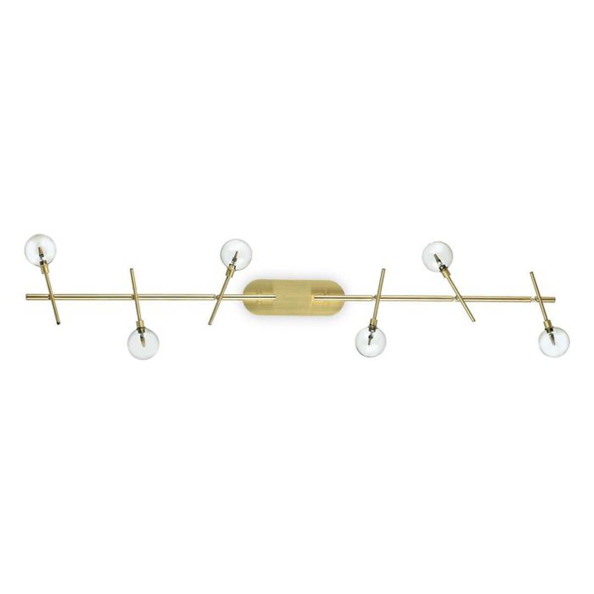 Plafonnier MARACAS laiton antique, IDEAL LUX