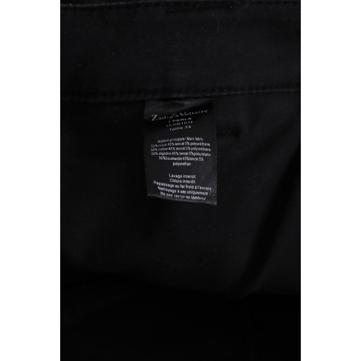 Pantalon slim - Très Bon État noir, ZADIG&VOLTAIRE