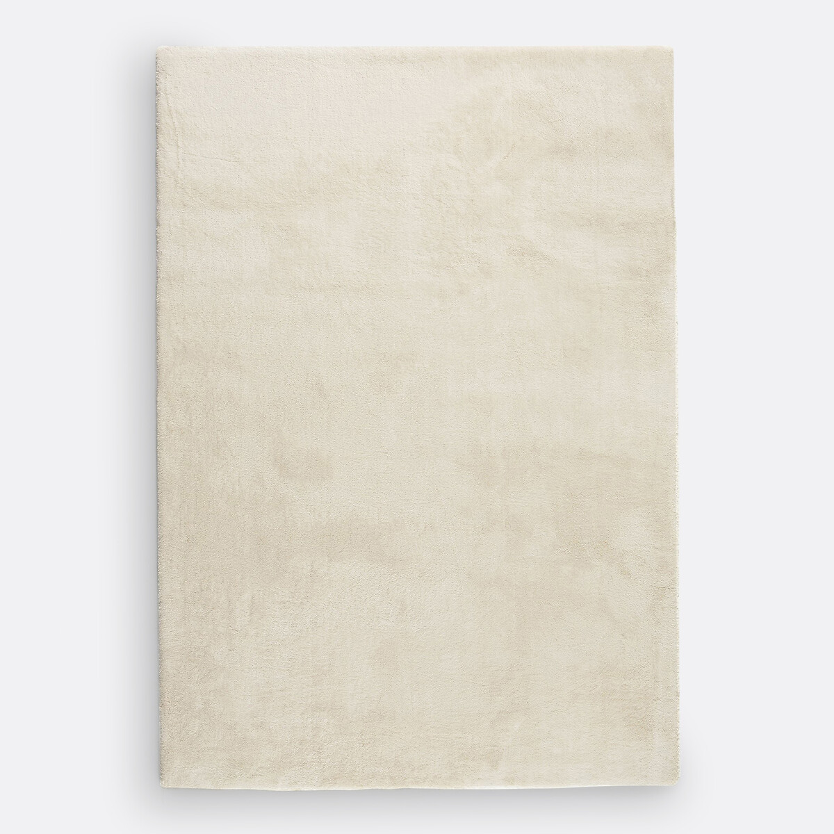 Tapis mœlleux microfibre, Cirillo blanc, LA REDOUTE INTERIEURS