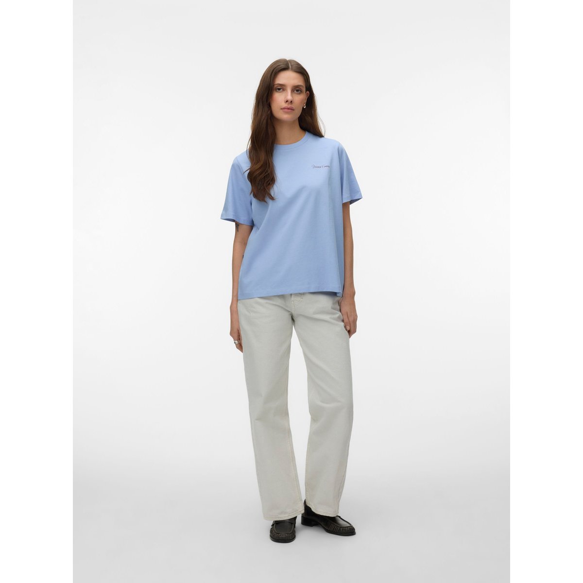 T-Shirt brunnera blue, VERO MODA