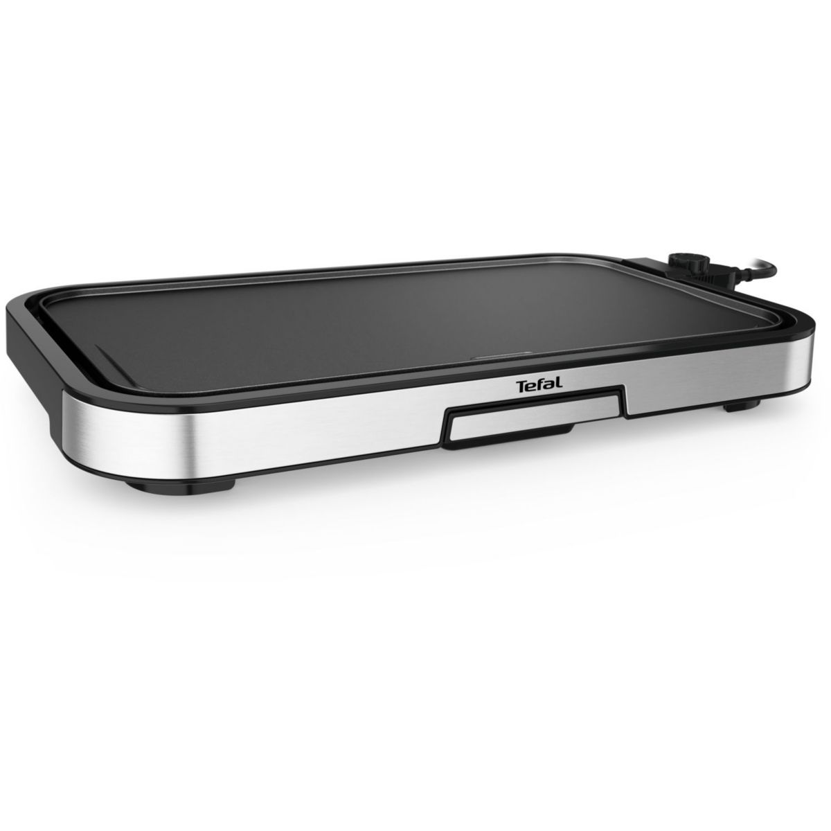 Plancha électrique GIANT XL CB631D10 gris à poser, 55x30.4 cm noir, TEFAL