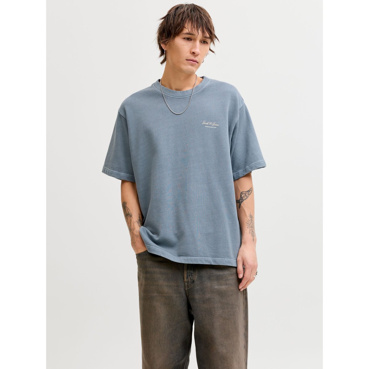 Sweat-Shirt blue mirage, JACK & JONES