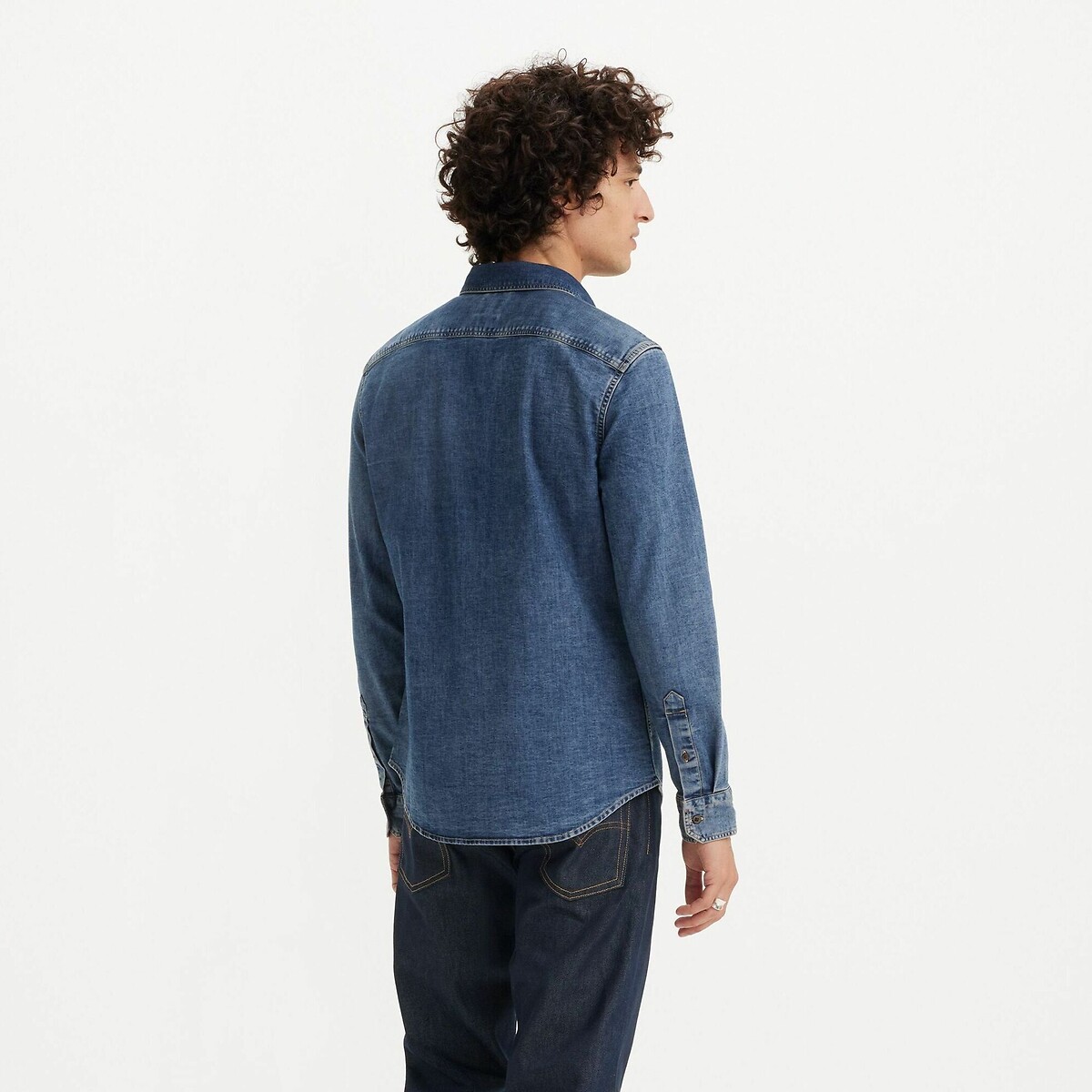 Denim Slim Fit Shirt denim blue , LEVI'S