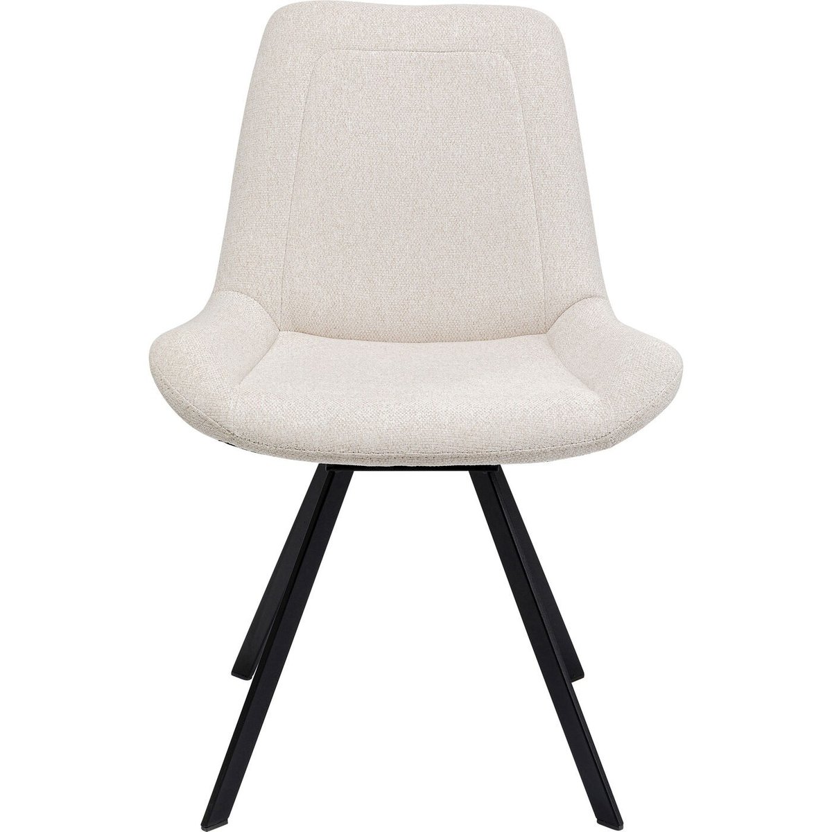 Chaise pivotante, BARON crème, KARE DESIGN
