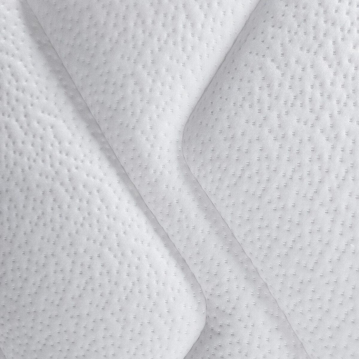 Matelas Firmament mousse aérial 2.0® ferme H22 cm blanc/bleu, DUNLOPILLO