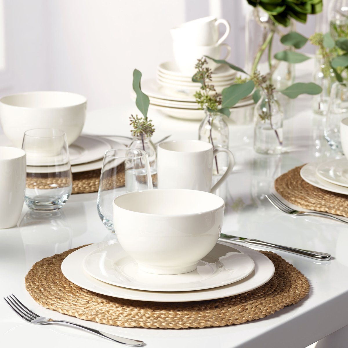 Assiette Dessert BASIC WHITE blanc, VIVO - VILLEROY & BOCH GROUP
