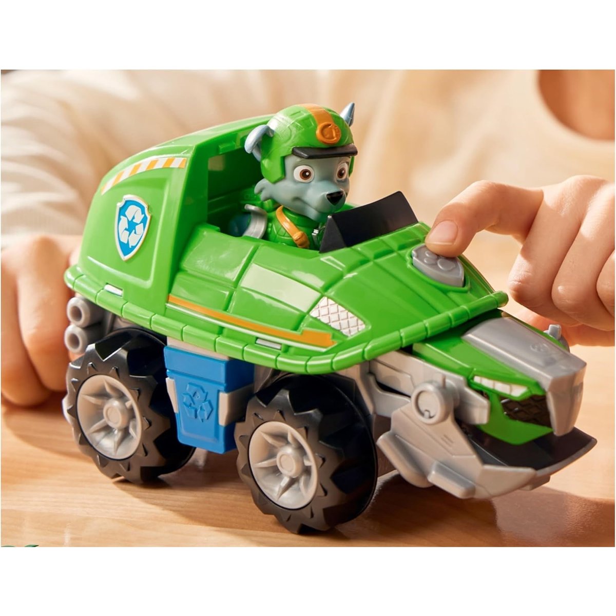 Paw Patrol - Jungle Pups - Solide Rocky vert, SPIN MASTER