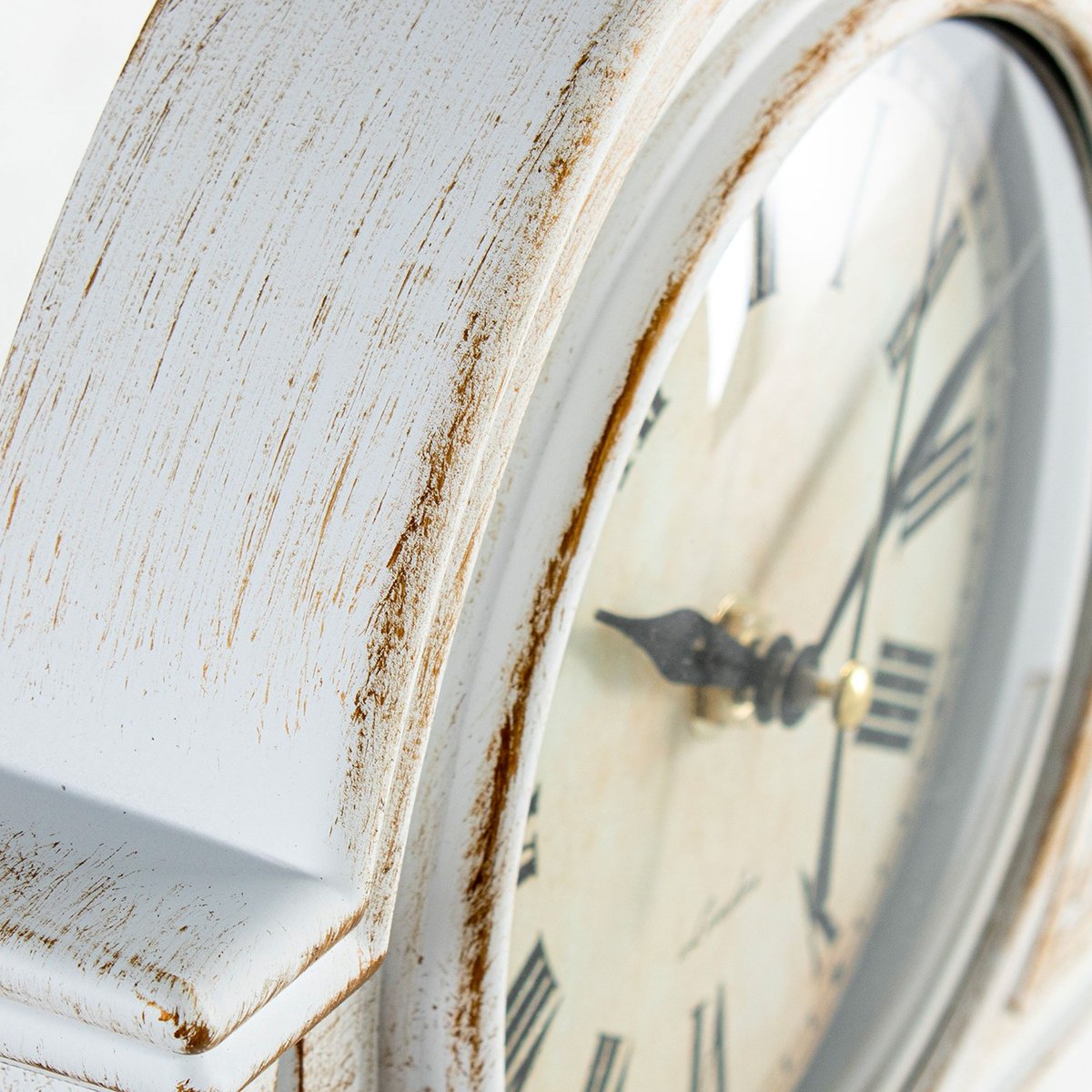 Horloge à poser blanche et dorée 38x21.5x6cm doré, WADIGA