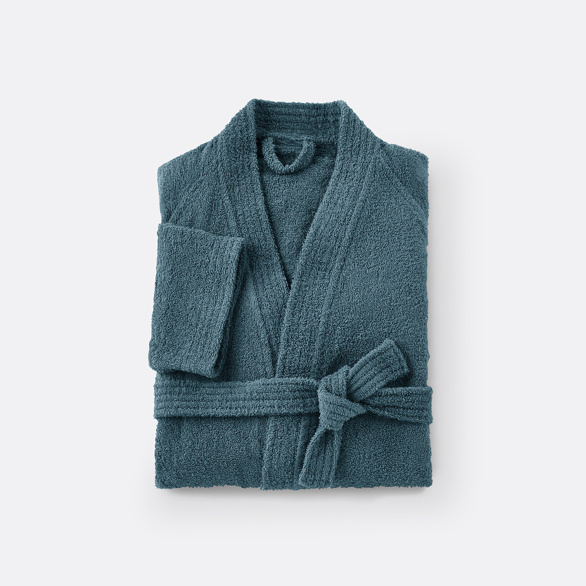 Peignoir kimono adulte 350 g/m², Scenario bleu atlantique, LA REDOUTE INTERIEURS