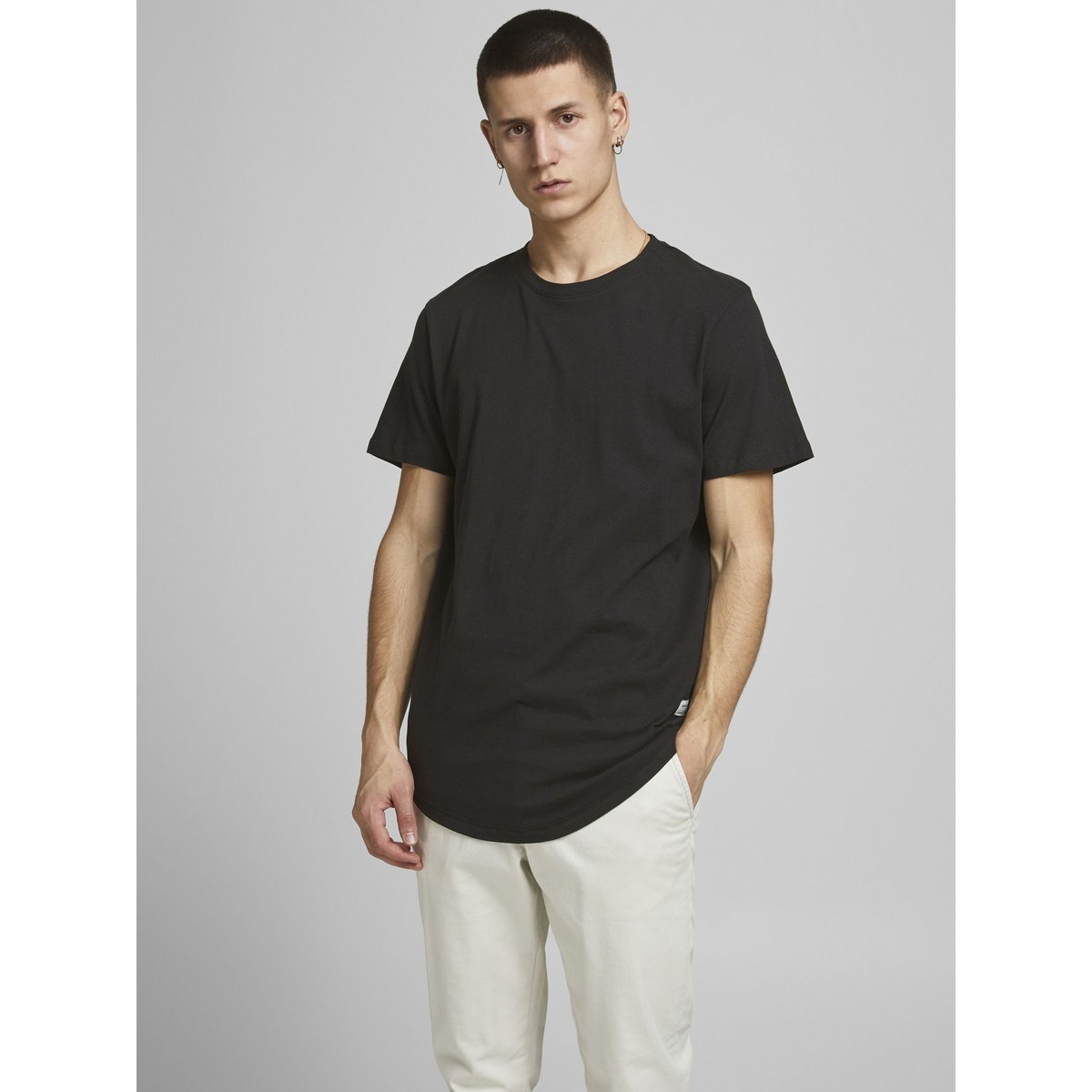 T-Shirt black 1, JACK & JONES