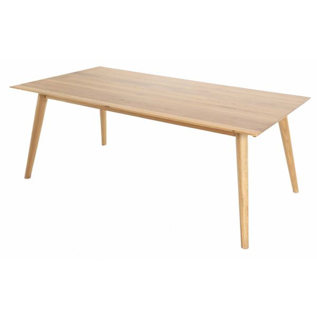 Table repas, allonge optionnelle naturel clair, ZAGO