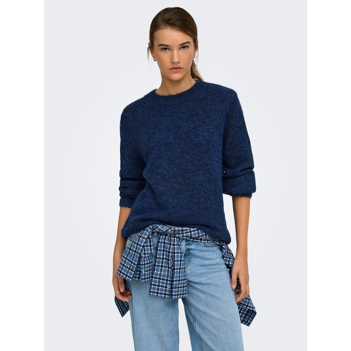 Pull En Maille peacoat, ONLY