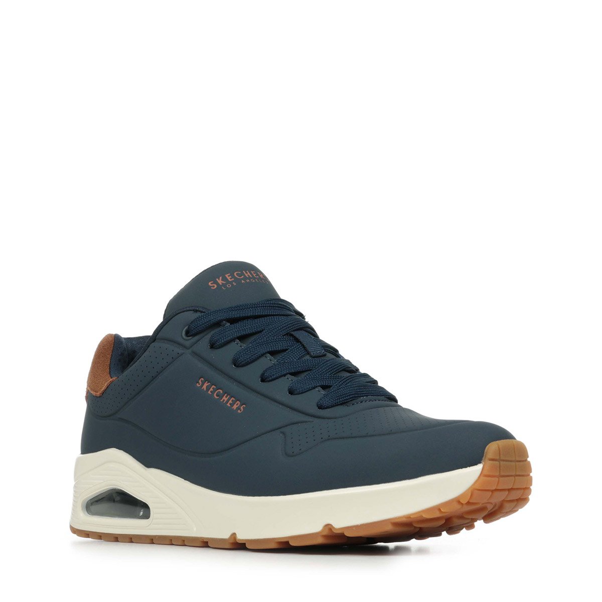 Baskets Uno Suited On Air navy, SKECHERS
