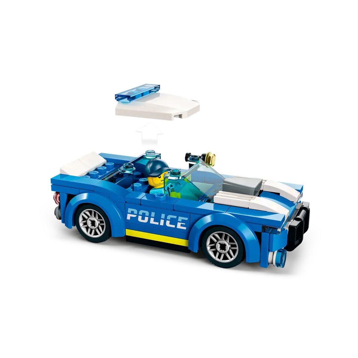 LEGO City - Set de la Voiture de Police 60312 pour Enfants multicolore, LEGO