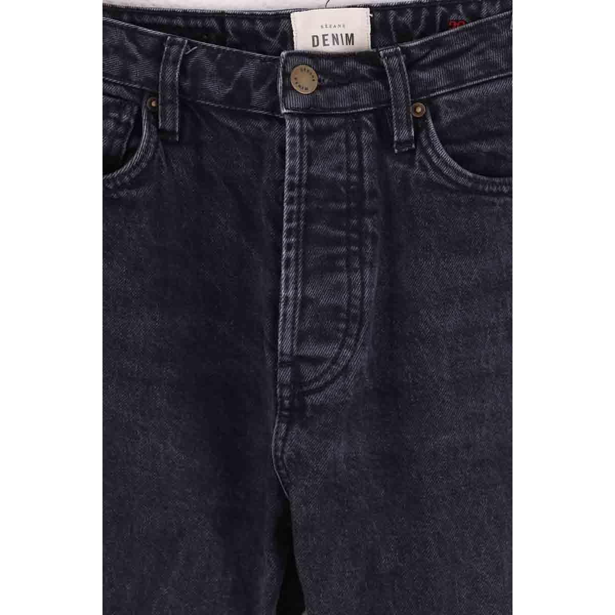 Jean droit - Très Bon État noir, SEZANE