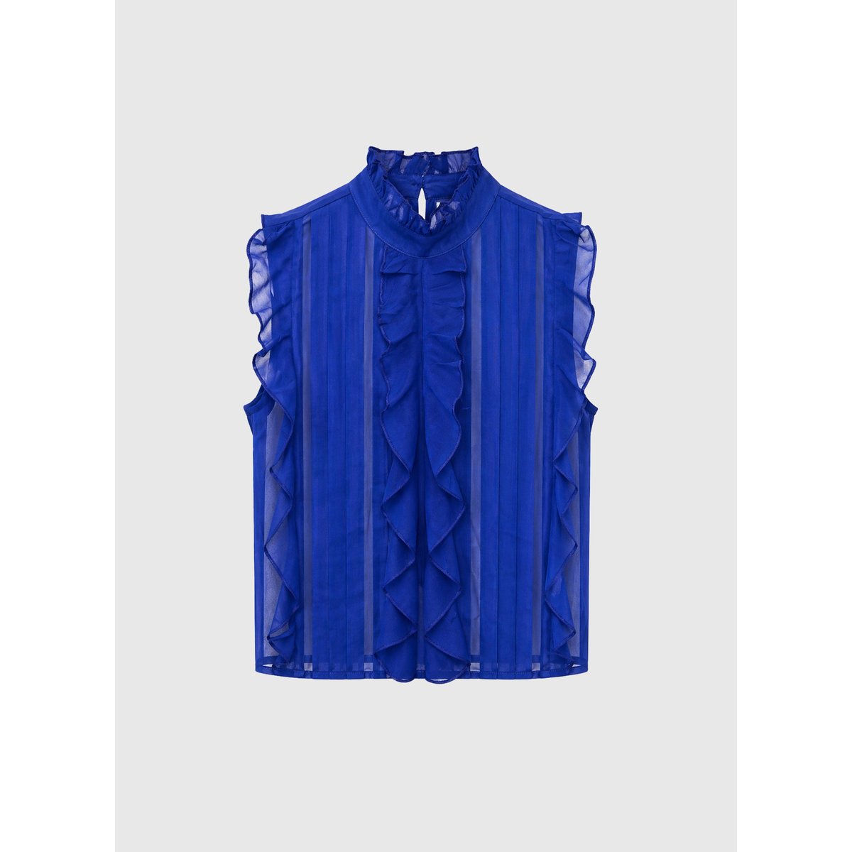 Top SAHANIE bleu electrique, AN'GE