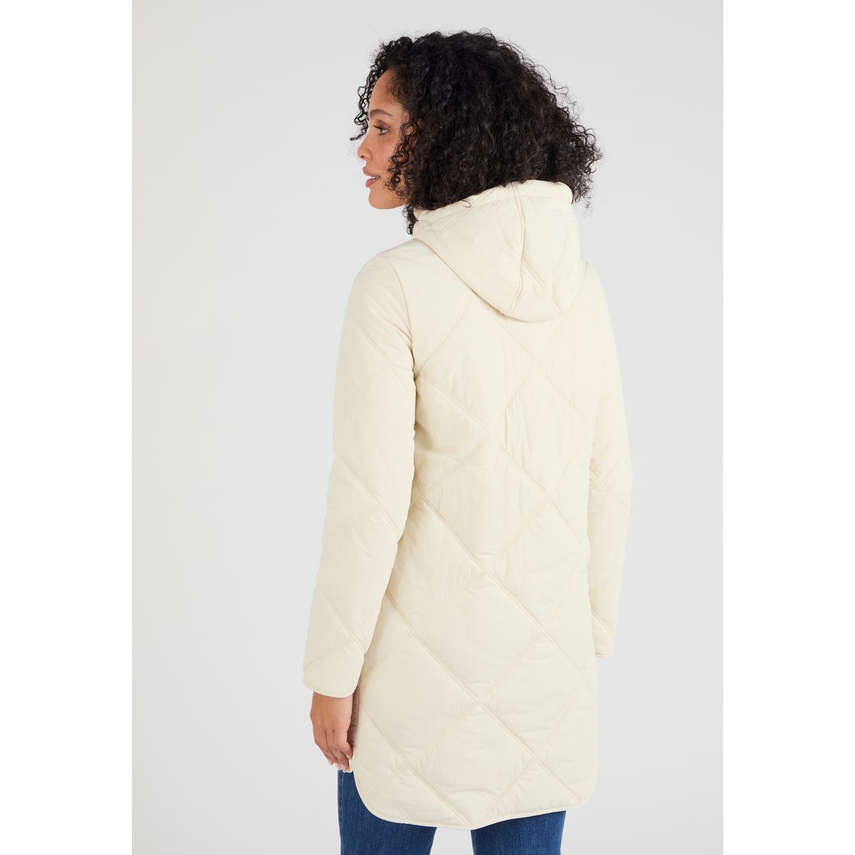 Parka matelassée marron ecru, DAMART