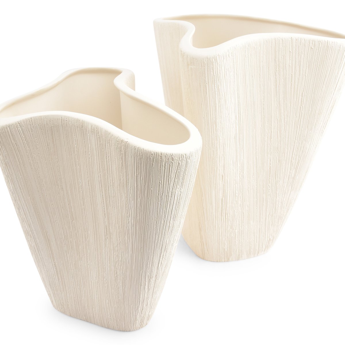 Vase haut 32 cm VICO beige, SP COLLECTION