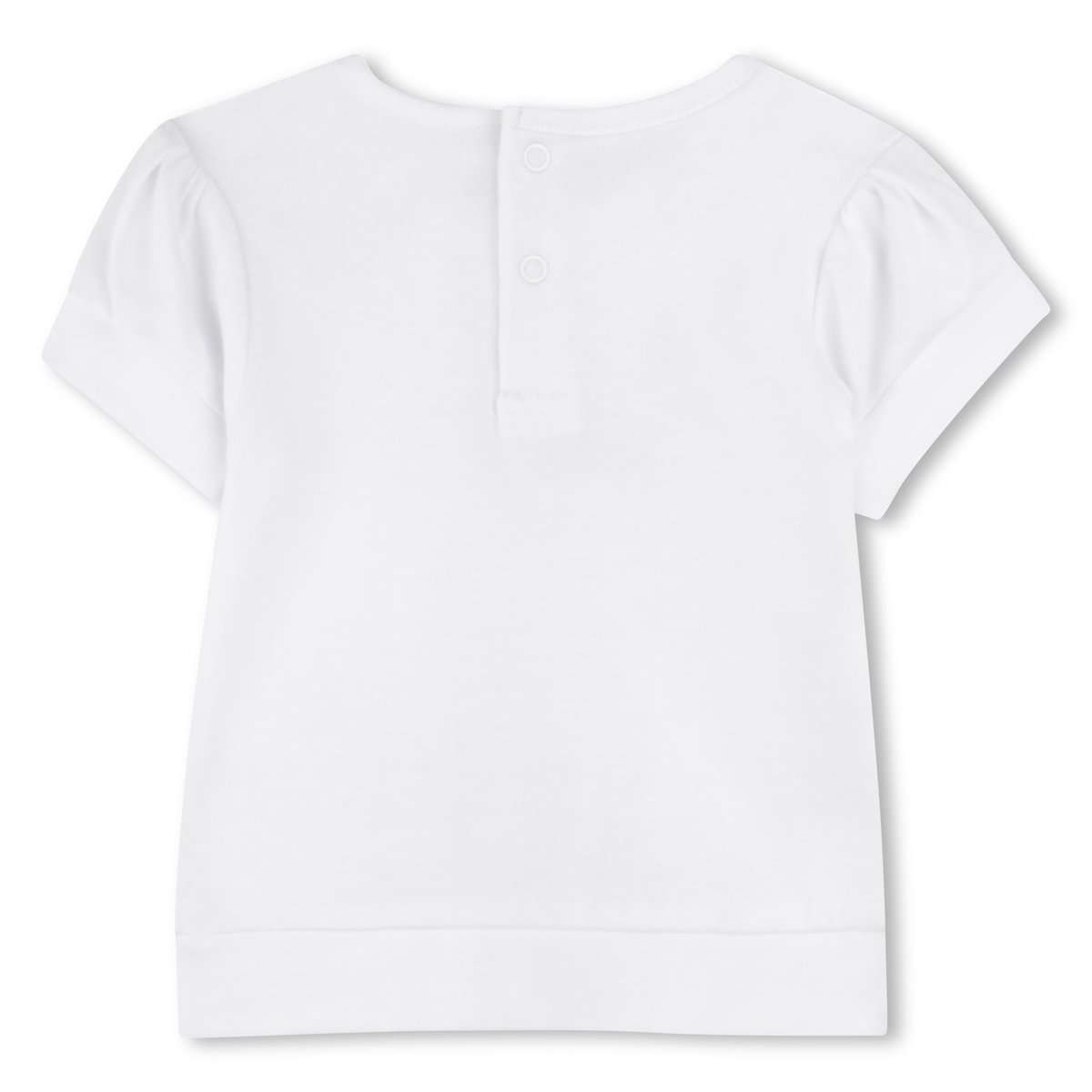Ensemble short et T-shirt blanc rose pale, KARL LAGERFELD KIDS