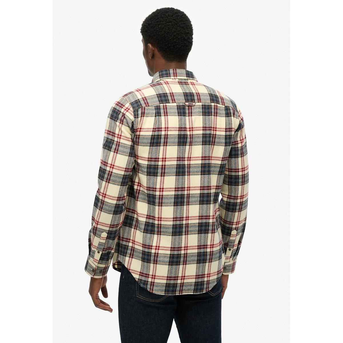 Checked Shirt off-white, SUPERDRY