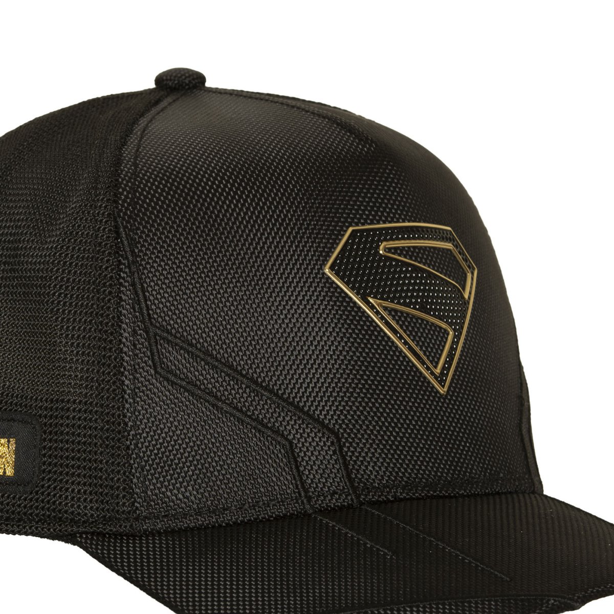 Casquette trucker DC Comics noir/doré, CAPSLAB