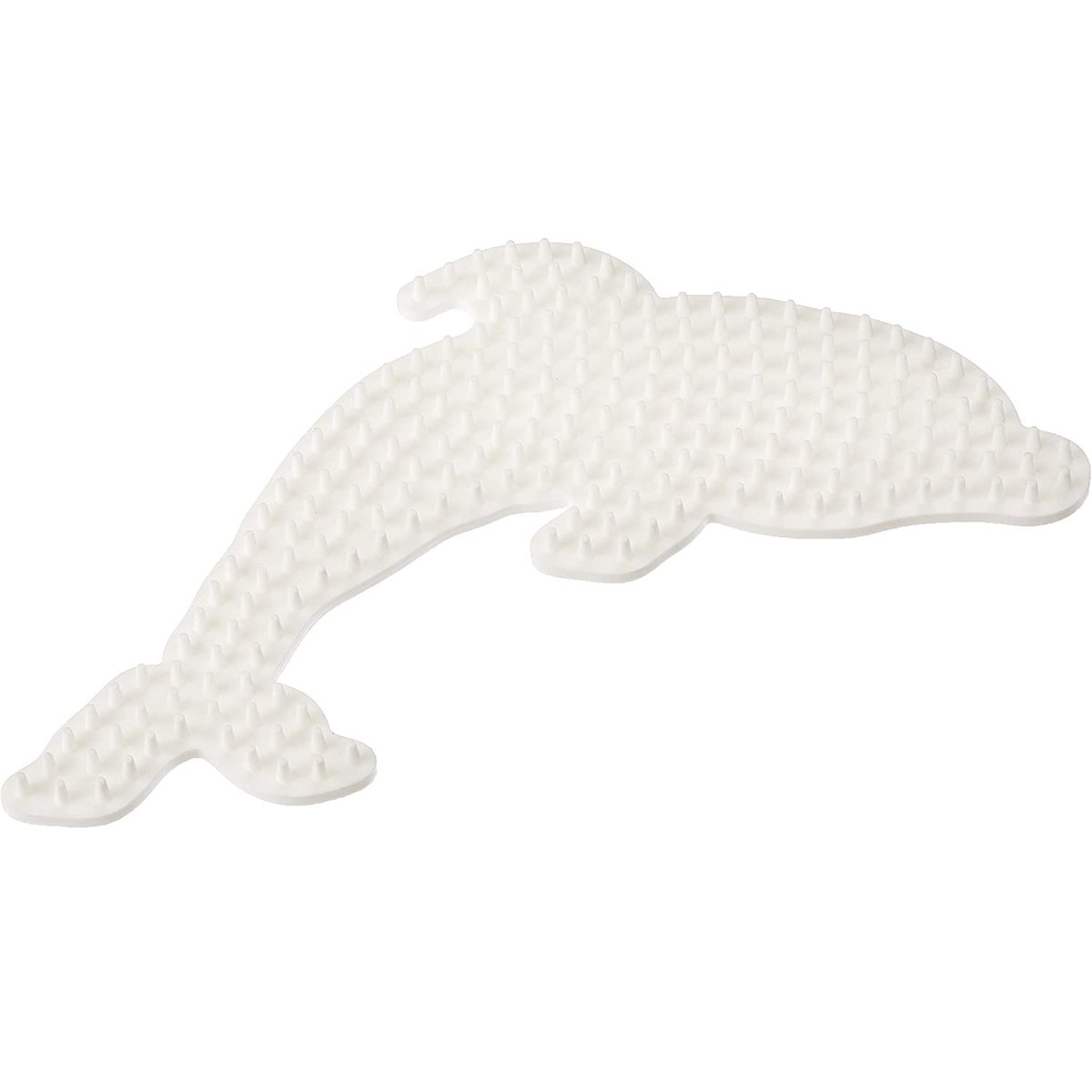 Plaque dauphin perles plastique Midi blanc, HAMA