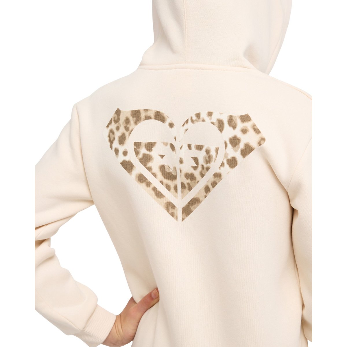 Sweat capuche SURF FEELING BRUSHED. beige parchment, ROXY