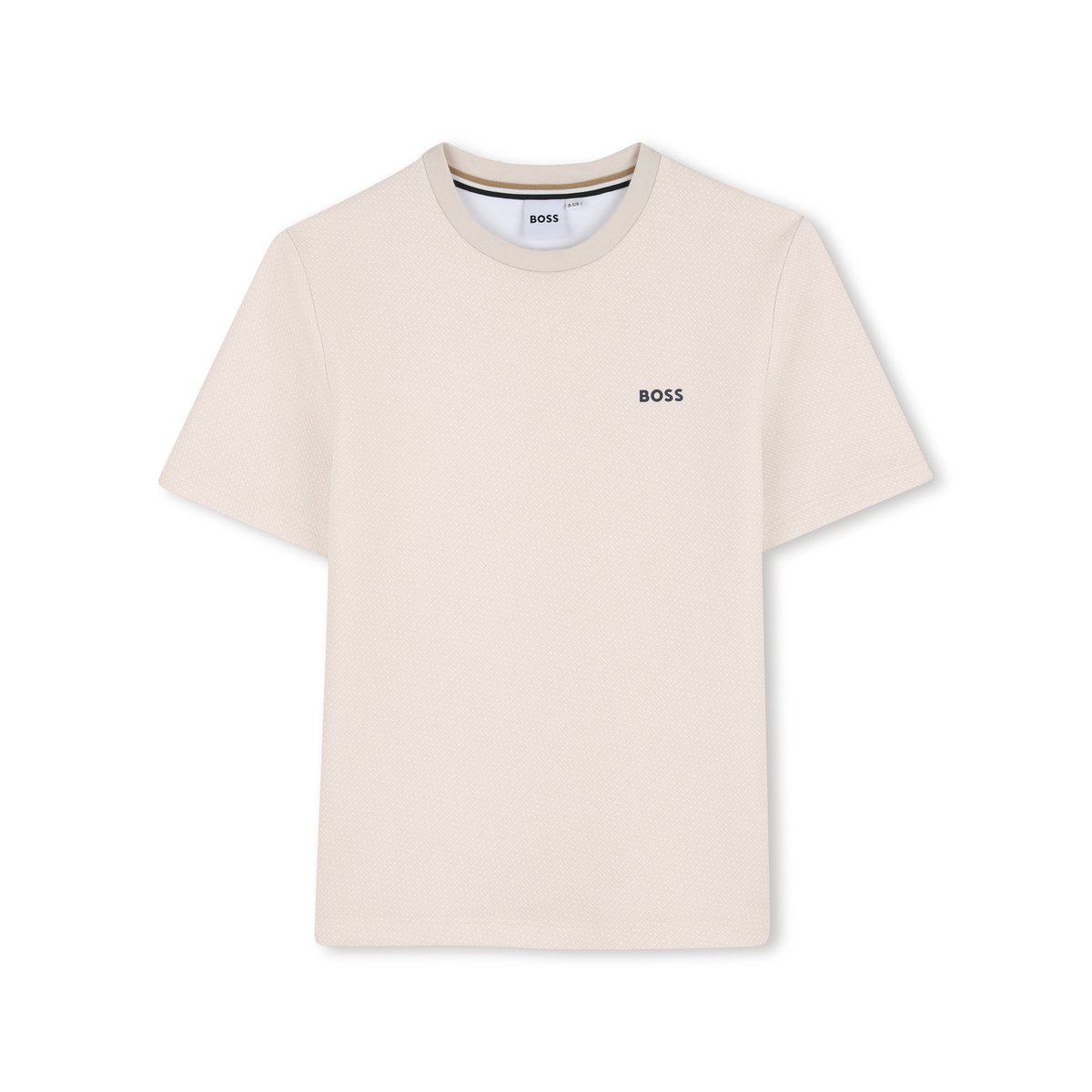 Tee-shirt manches courtes vanille, BOSS KIDSWEAR