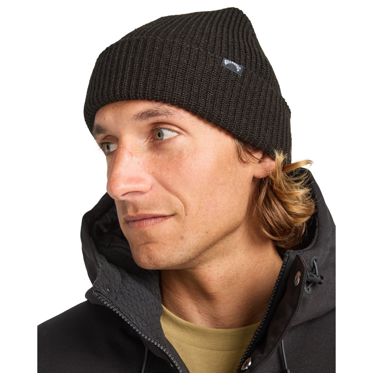 Bonnet à revers en tricot ARCADE noir black, BILLABONG