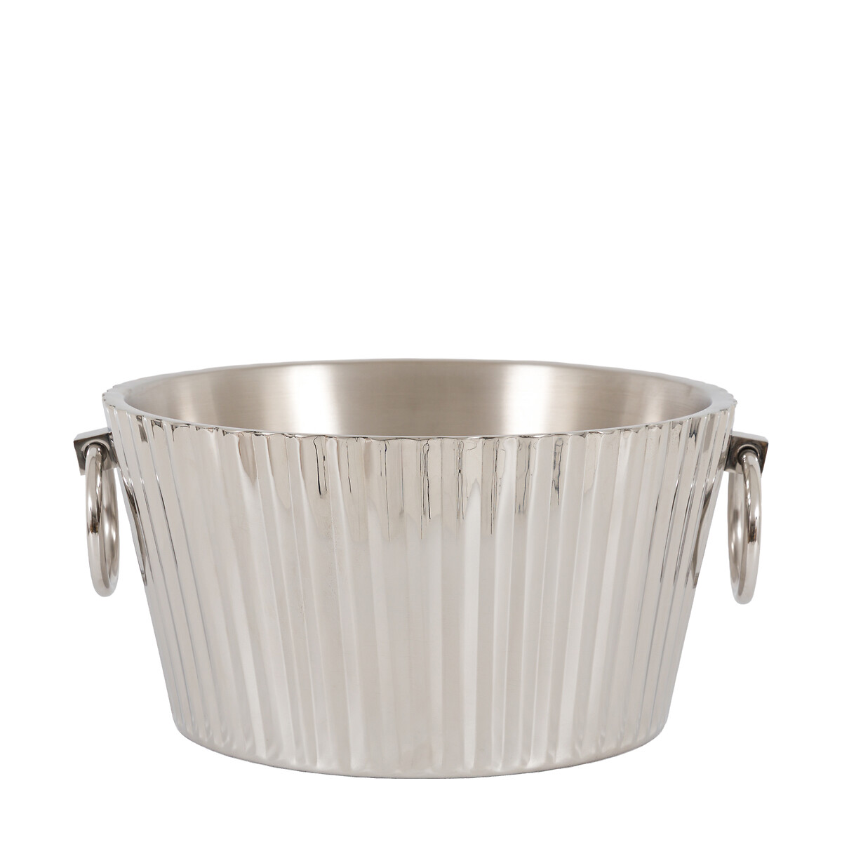 Fluted Champagne Bucket silver-coloured, ÉDITÉ