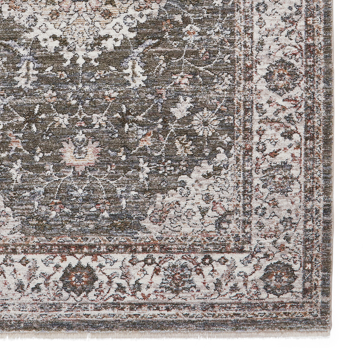 Vintage Border Faded Runner green, SO'HOME