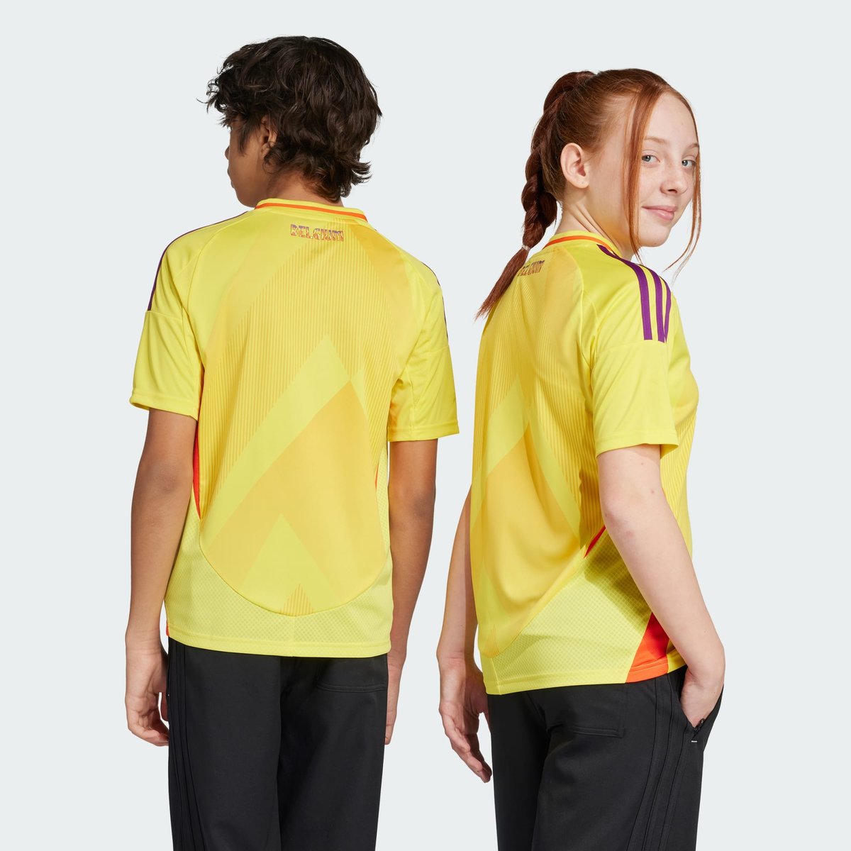 Maillot Extérieur Belgium 25 (Women's Team) Maillot Extérieur Belgium 25 (Women's Team) impact yellow, adidas Performance