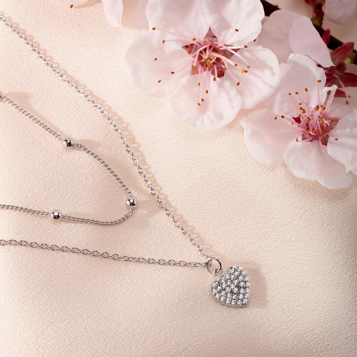 Collier en argent 925 TRUE LOVE argent, BLUESPIRIT
