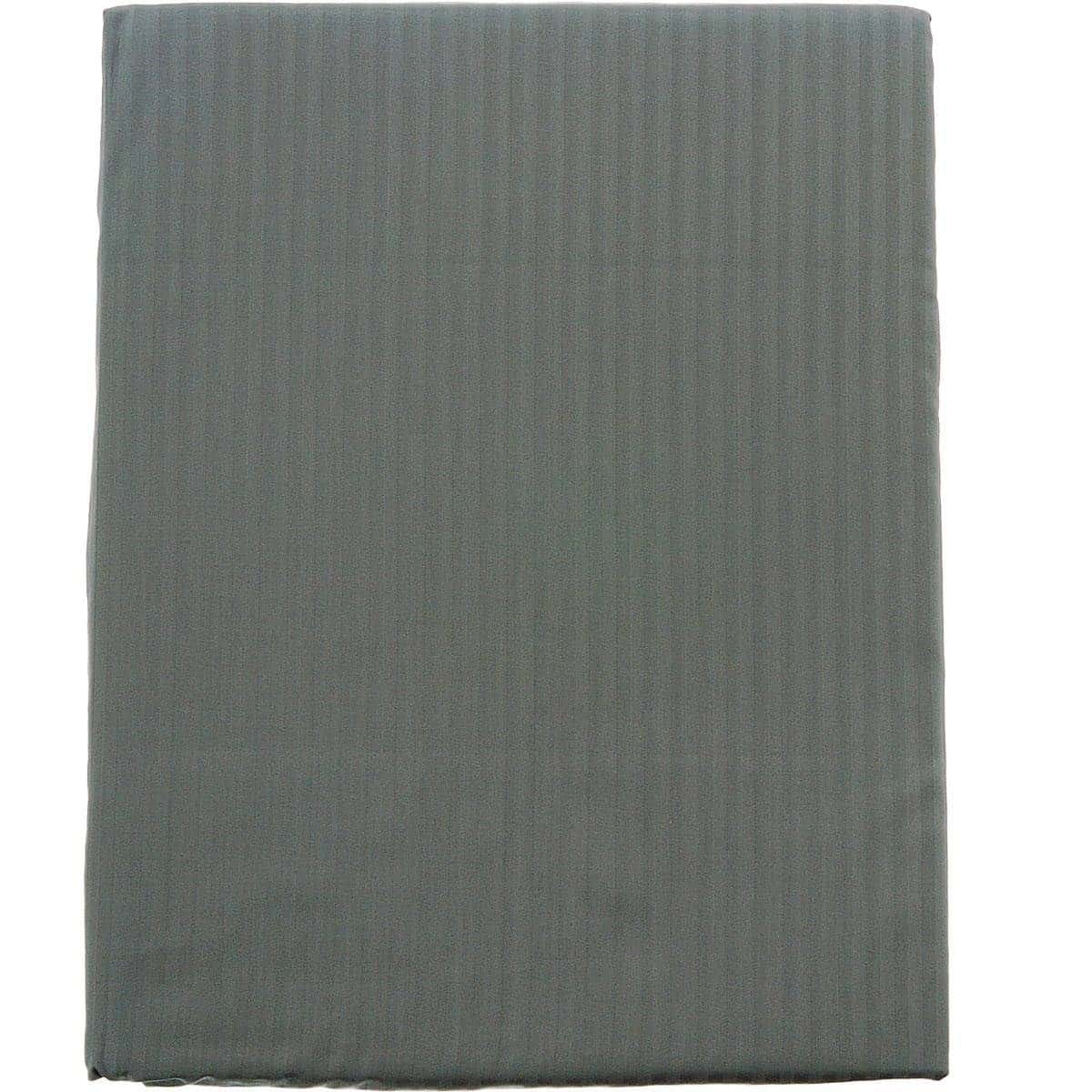 Housse de couette Satin de coton VERSATIN - Gris - 220x240 gris, BELLECOUR