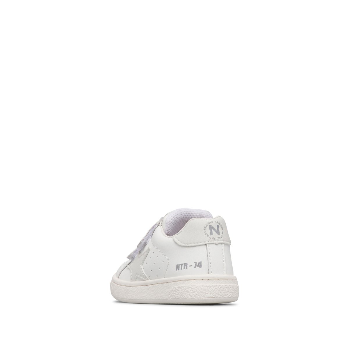 Baskets en cuir PINN VL. blanc-, NATURINO