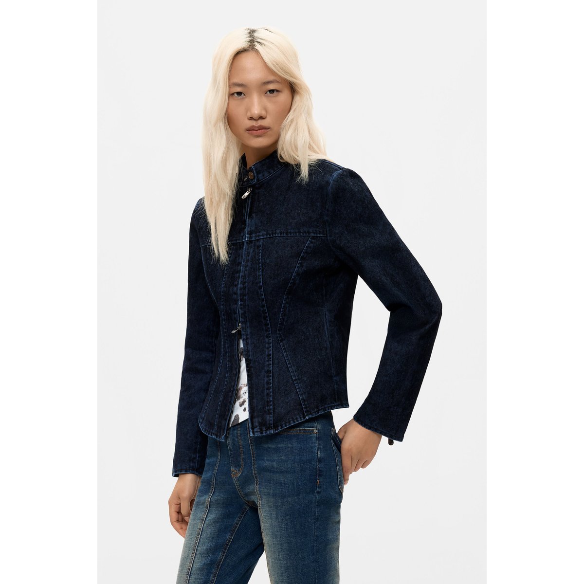 Blouson 100 % coton noir, DESIGUAL