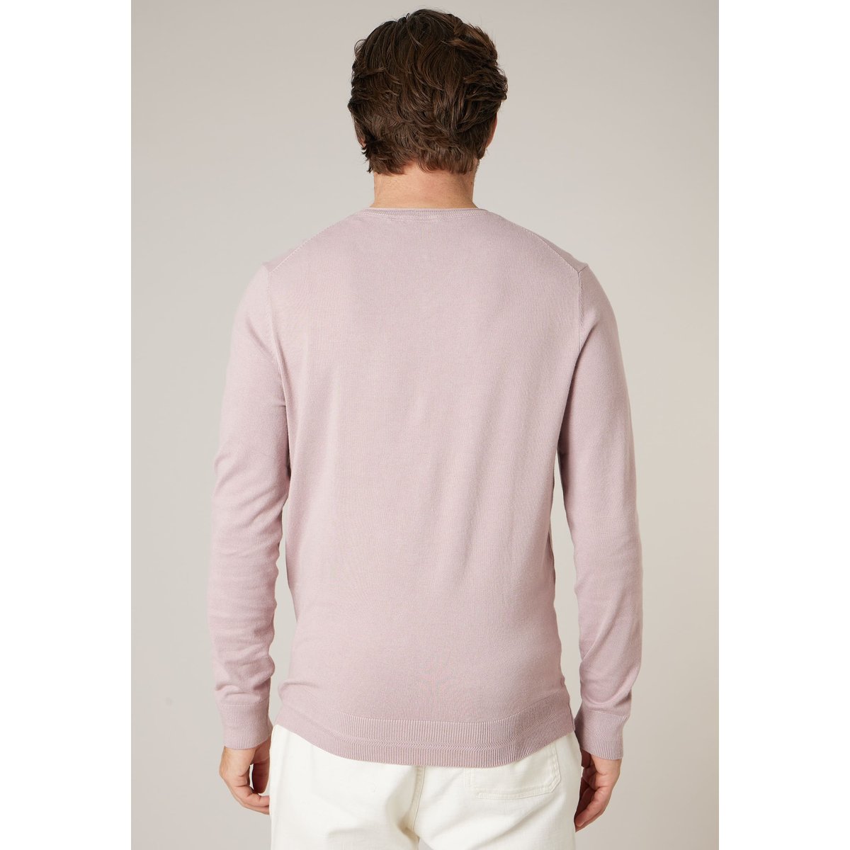 Pull homme en maille fine
 SINGULAR gum, DEELUXE