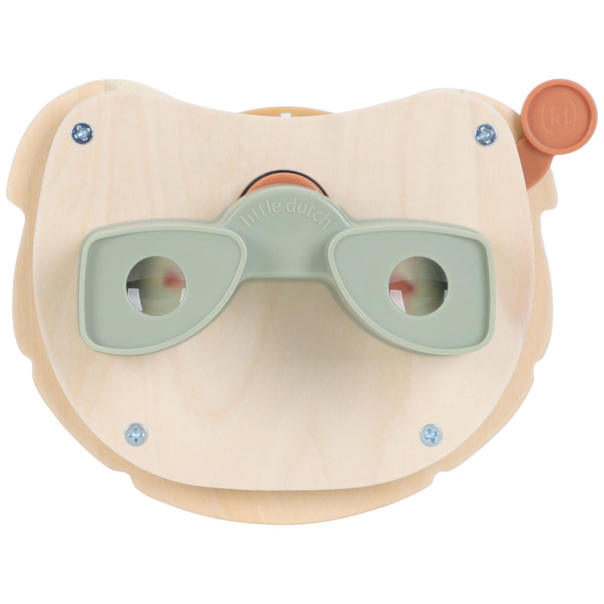 Visionneuse jaune, beige, multicolore, LITTLE DUTCH