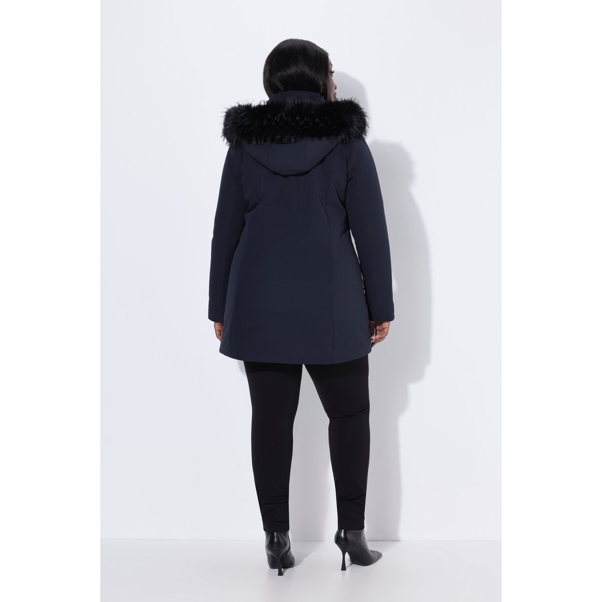 Veste technique à capuche marine foncé, ULLA POPKEN