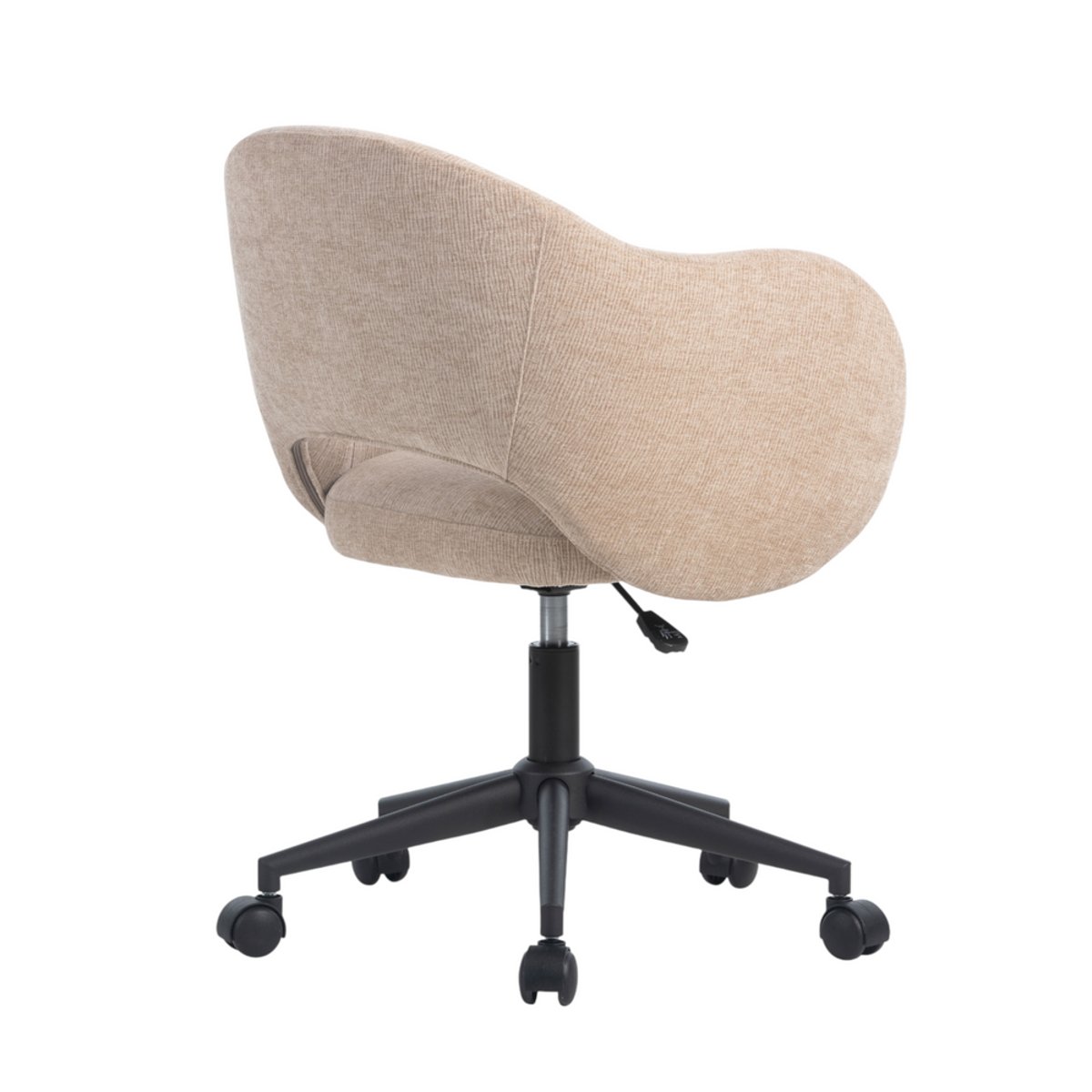 Chaise de bureau reglable tissu sable, ZAGO