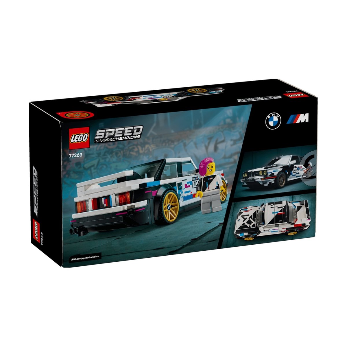 Voiture BMW M3 (E30) multicolore, LEGO