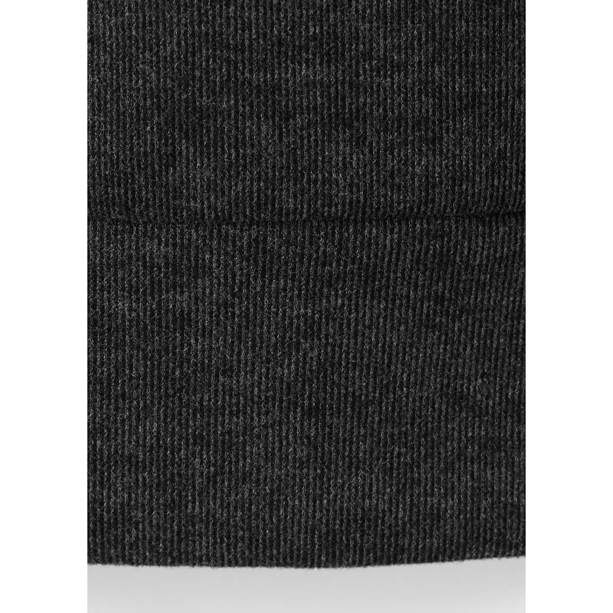 Sweat-shirt en maille grattée coupe regular fit gris foncé, MANGO MAN