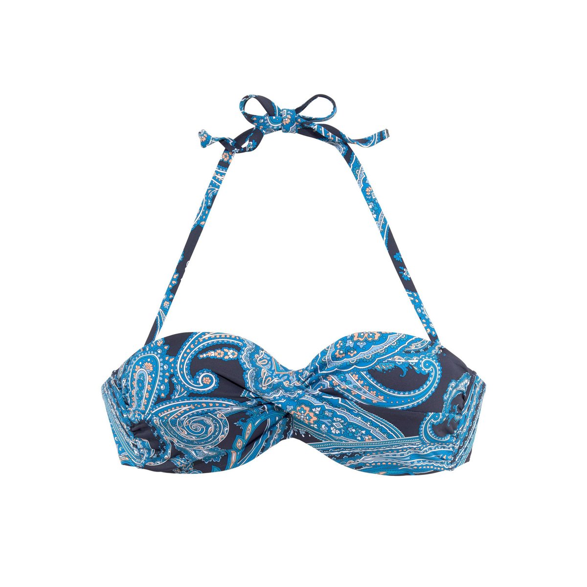Haut maillot de bain bandeau armaturé Boho imprimé, LASCANA