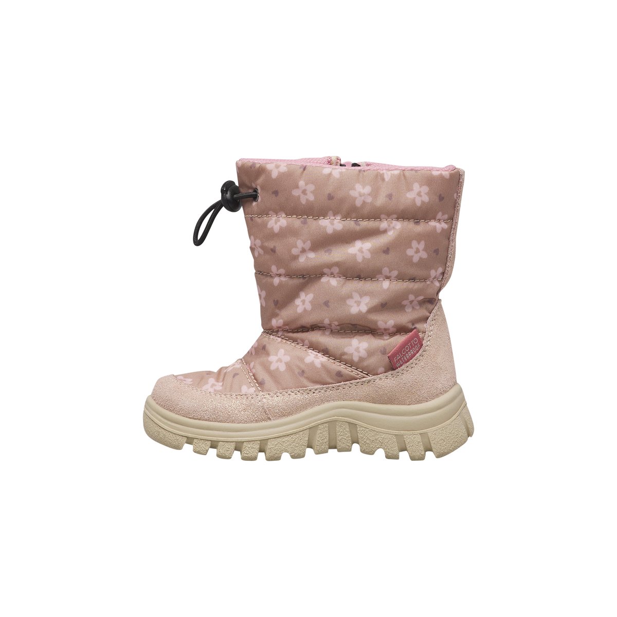 Bottes en suède et tissu POZNURR 3 WP rose-, FALCOTTO