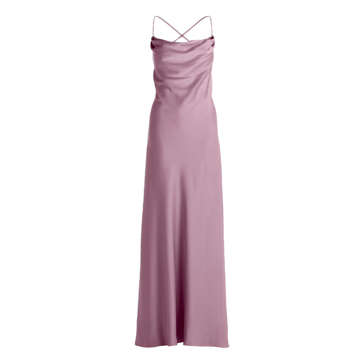 Robe de soirée à encolure bénitier powder lilac, VERA MONT