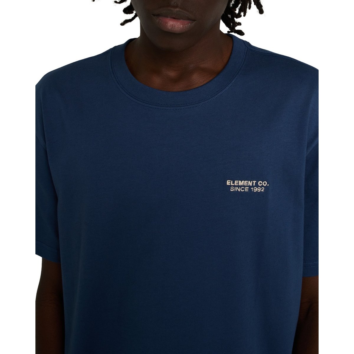 T-Shirt à manches courtes ELEMENT CO bleu dark denim, ELEMENT